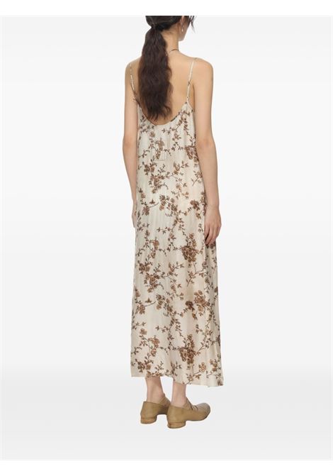 anaya dress woman white and brown UMA WANG | UW5084UW016